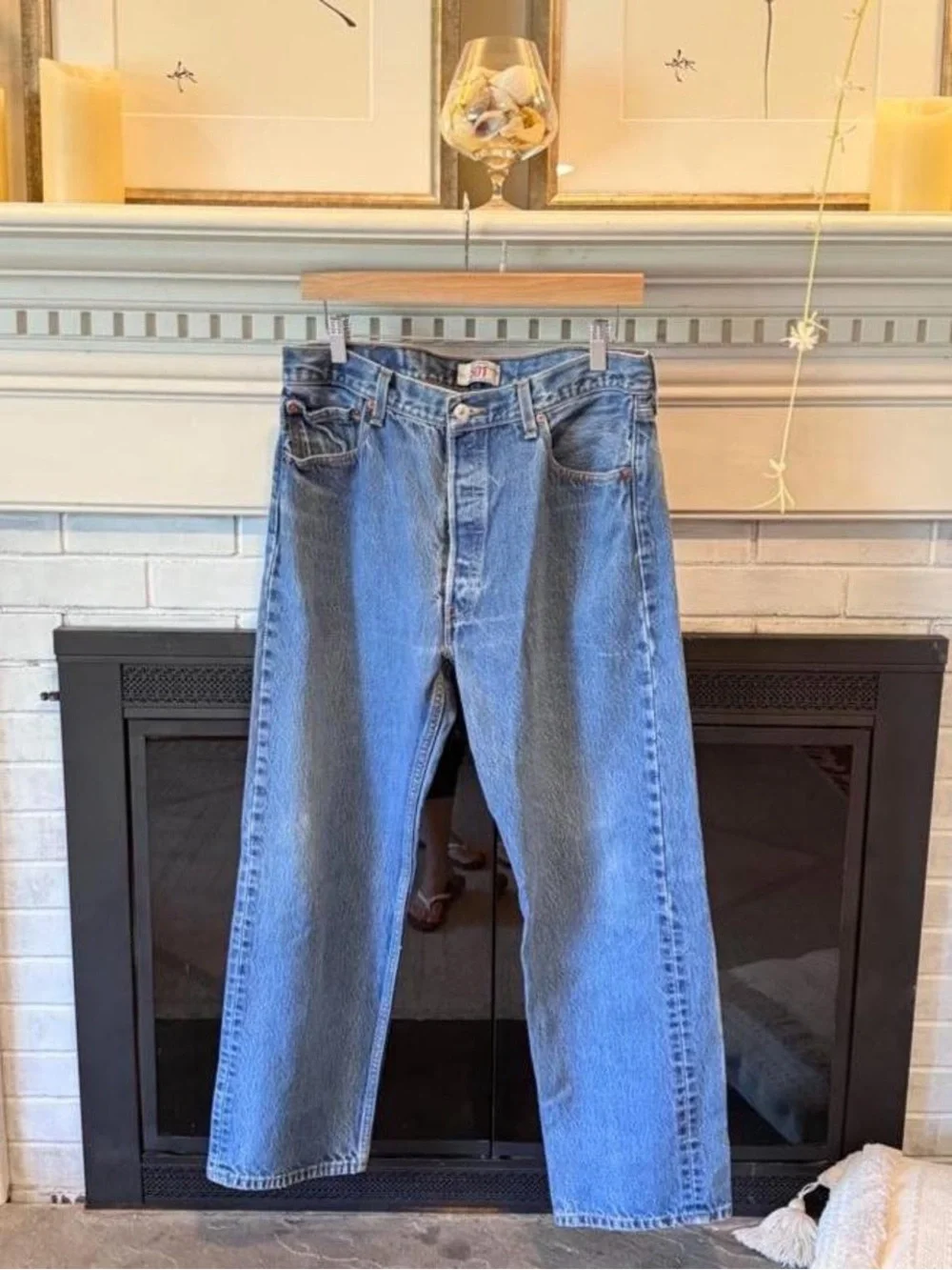 Levi’s 501 Original 2008 Straight Leg Button Fly Jeans W36 L32